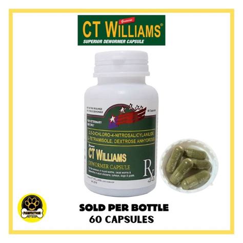 CT WILLIAMS D.E.W.O.R.M.E.R. (60 Capsules) .